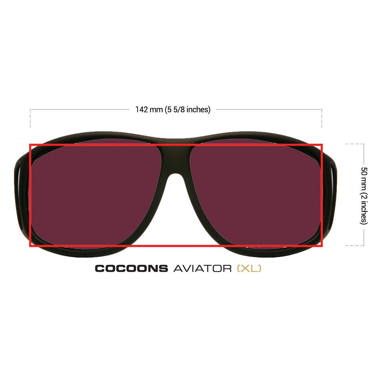 Low Vision Tinted Fitover - Cocoons